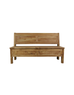Banc-coffre en teck...