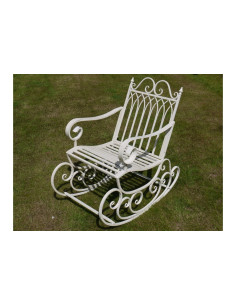 Rocking chair en métal...