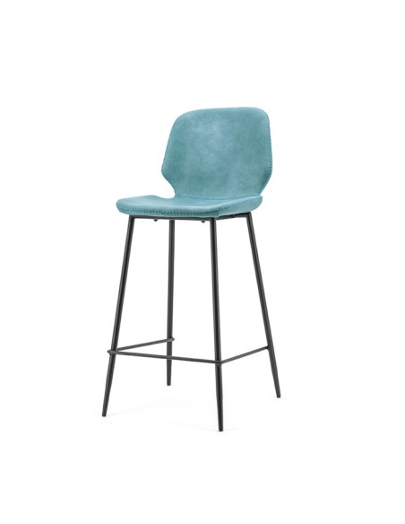 Lot de 2 Chaises hautes de bar à 4 pieds