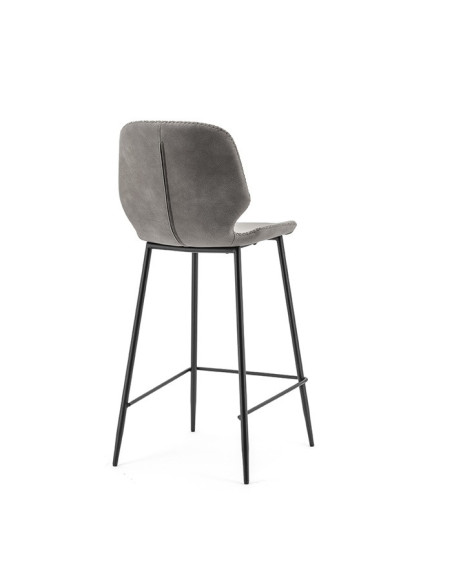 Lot de 2 Chaises hautes de bar à 4 pieds