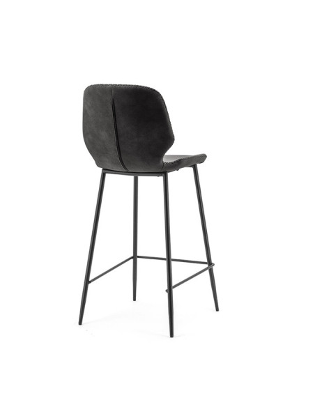 Lot de 2 Chaises hautes de bar à 4 pieds