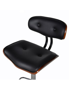 Chaise de bar rembourrée... 2