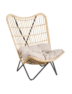 Fauteuil détente en rotin... 2