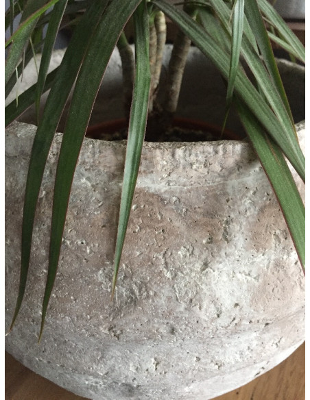 Vase cache-pot en terre cuite diamètre 30 cm