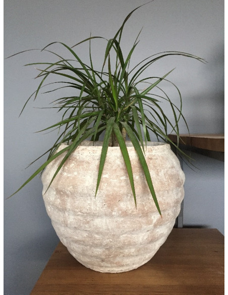 Vase cache-pot en terre cuite diamètre 30 cm