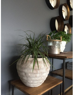 Vase cache-pot en terre... 2