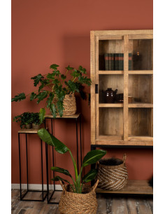 Lot de 2 sellettes carrées...