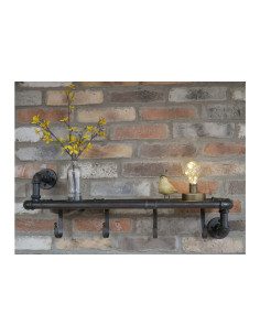 Etagère murale en bois et...