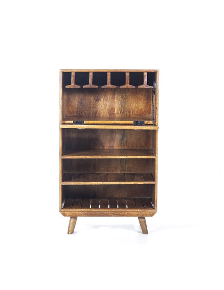 Buffet rétro en manguier Wisconsin