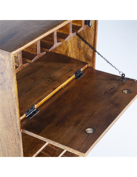 Buffet rétro en manguier Wisconsin