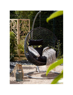 Fauteuil rond suspendu...