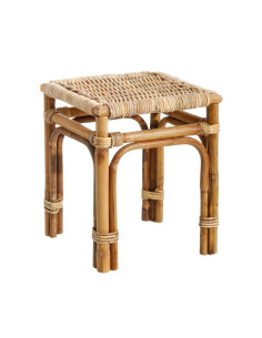 Tabouret en rotin naturel