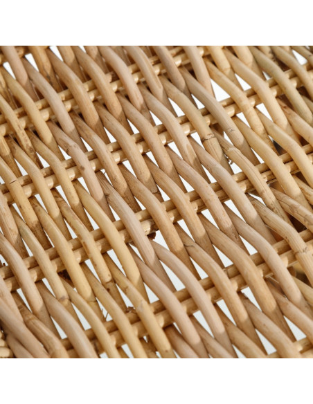 Tabouret en rotin naturel