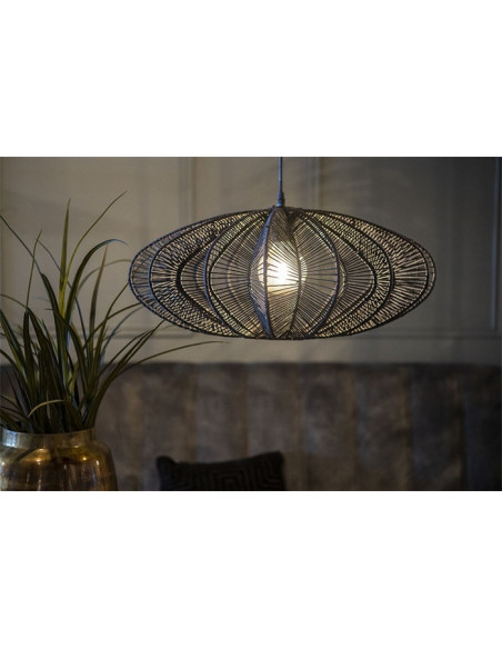 Lustre Nimbus en corde 60 cm