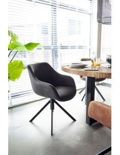Petit fauteuil coque à pied...