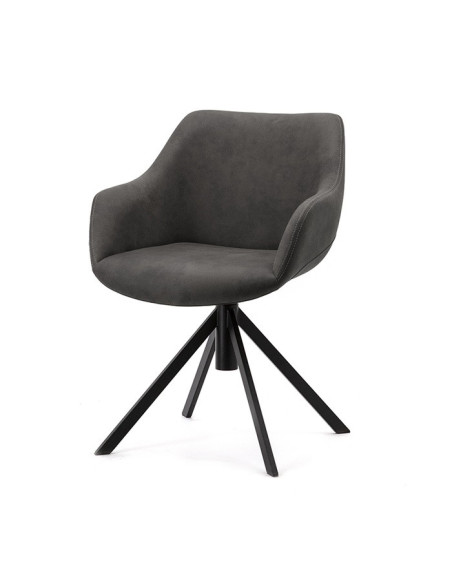 Petit fauteuil coque à pied pivotant Menno