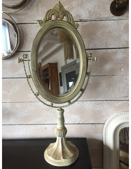 Miroir coiffeuse chevalet