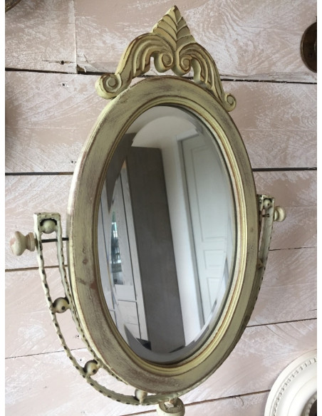 Miroir coiffeuse chevalet