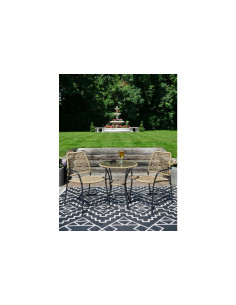 Ensemble de jardin en rotin... 2