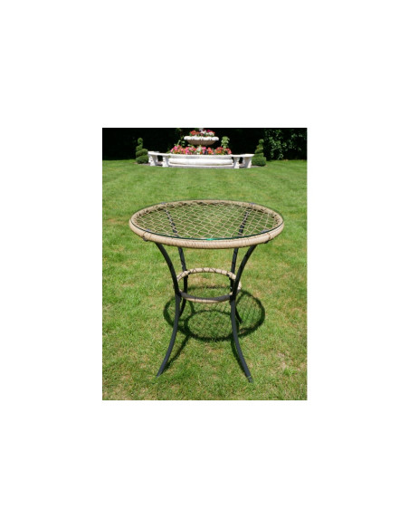 Ensemble de jardin en rotin et métal Amalfi