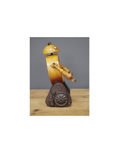 Horloge robot en métal... 2