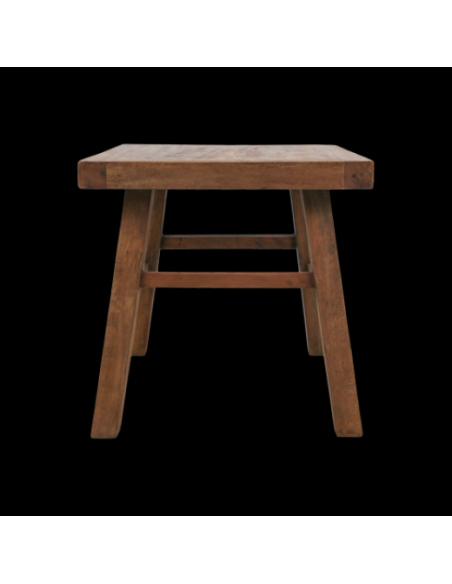 Table d'appoint carrée en teck massif