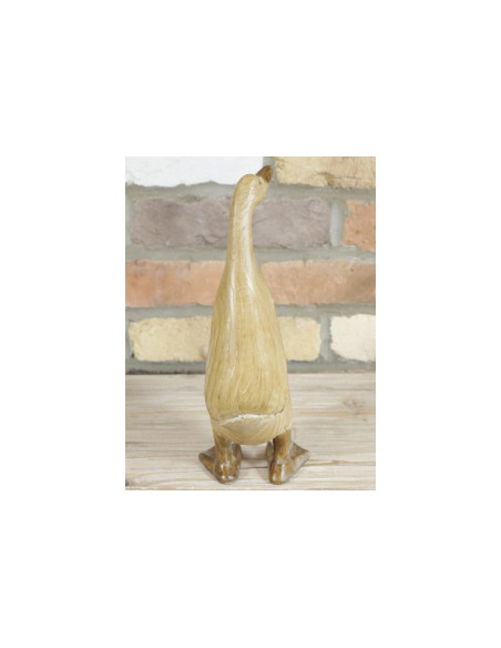 Canard décoratif imitation bois