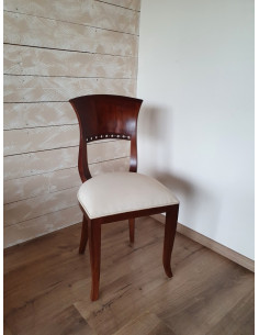 Chaise en noyer bois massif 2