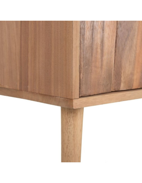 Armoire de salon originale en paulownia