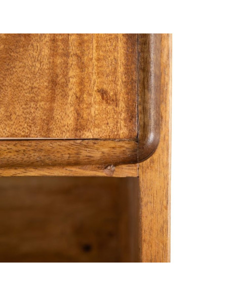 Vaisselier rétro en manguier Aniba