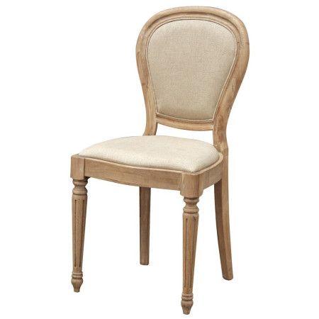 Chaise en chêne massif aspect lavé Chaise en chêne massif aspect lavé