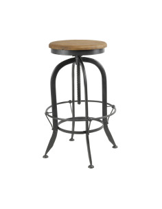 Tabouret réglable en métal...