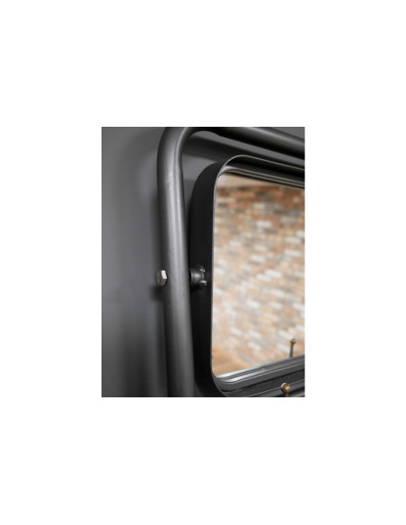 Meuble porte-manteaux avec miroir pour hall d'entrée