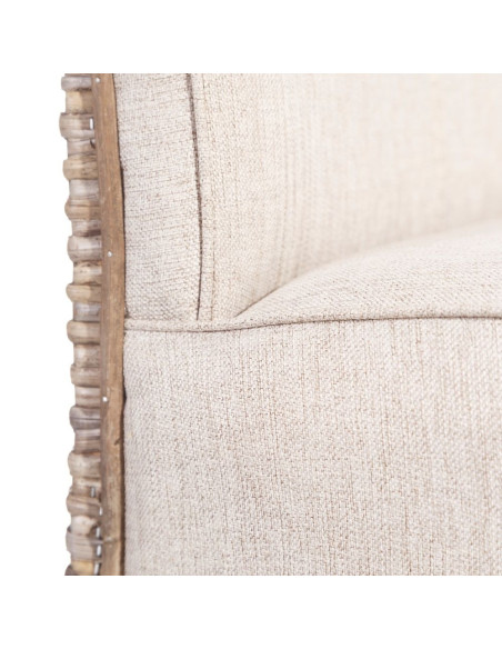 Chaise naturelle beige