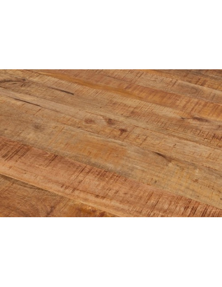 Table à manger bois massif et pieds métal Rambo 2 m