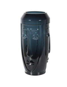 Vase minimaliste avec têtes