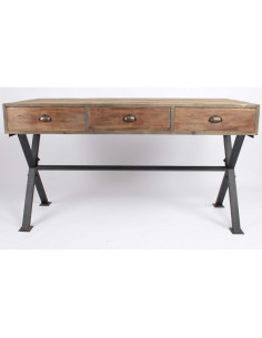 Bureau indus en bois... 2