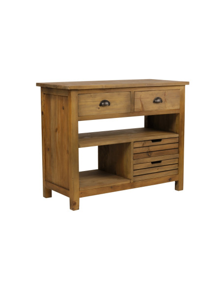 Ilot vintage central de cuisine