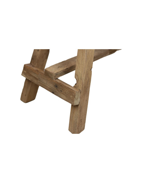 Banc en teck naturel style rustique