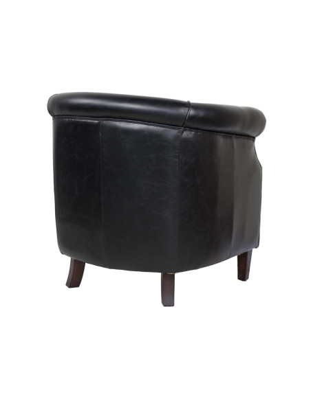 Fauteuil en cuir anglais