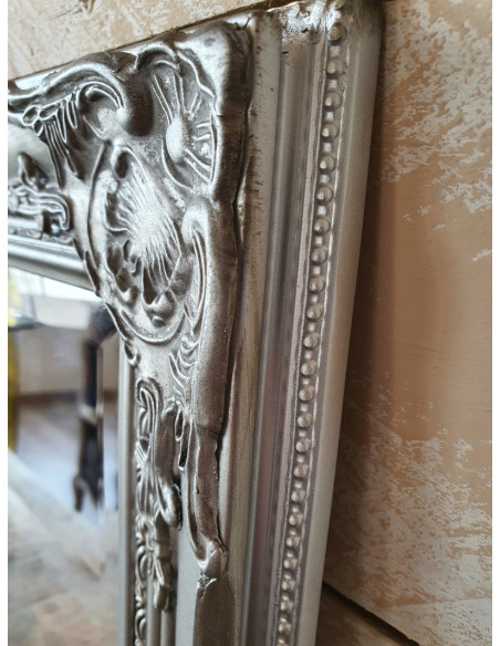 Miroir rectangulaire sculpté