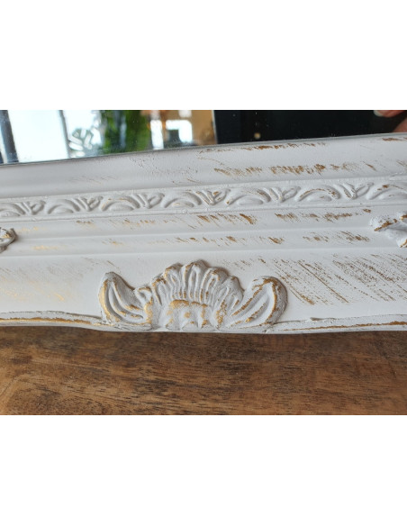 Miroir rectangulaire sculpté