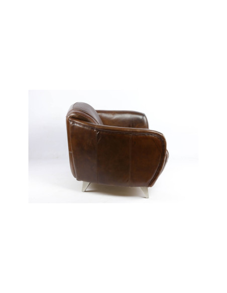 Canapé style banquette de voiture vintage