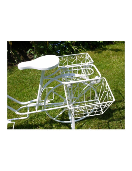 Jardinière en forme de Vélo