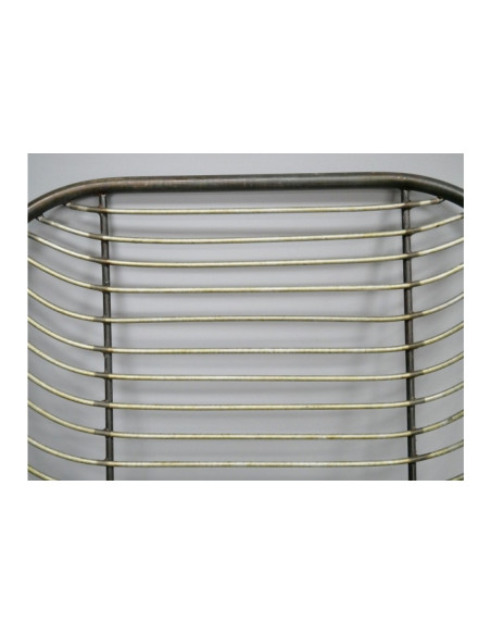 Chaise en métal style Indus