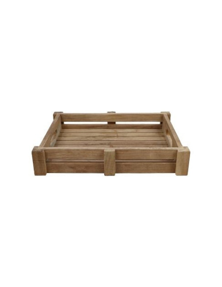 Plateau en bois de teck