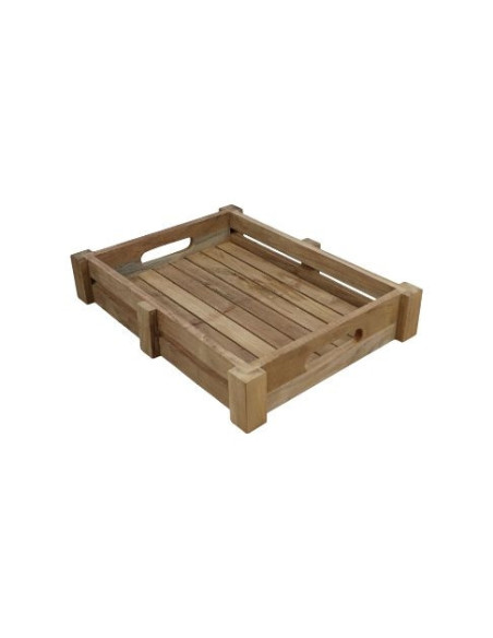 Plateau en bois de teck
