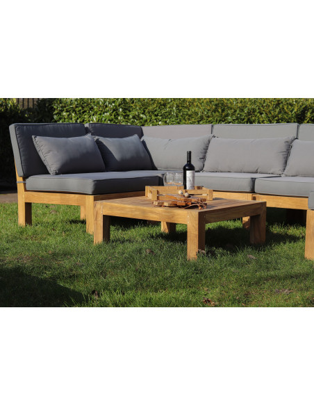 Plateau en bois de teck