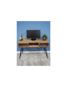 Bureau indus en bois et...