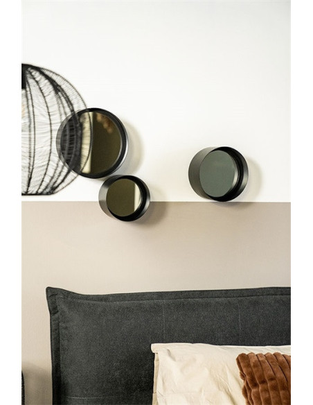Lot de 3 miroirs ronds
